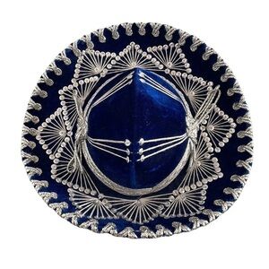 Authentic Vintage Mexican Sombrero by Salazar Yepez